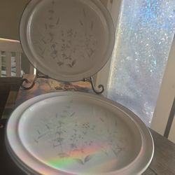 Noritake Plates Set of 3 Vintage