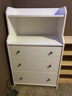 White Dresser or  Shelf Each one Different Price