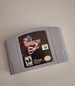 Resident Evil 2 Nintendo 64 Cartridge