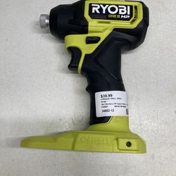 RYOBI PSBID01 ONE + HP 18V BRUSHLESS 1/4” Impact Driver - TOOL