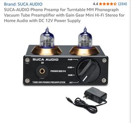 SUCA-AUDIO Phono Preamp for Turntable