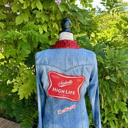 Women's Vintage Lightweight Guess Jean Shirt "Nashville"-Medium 