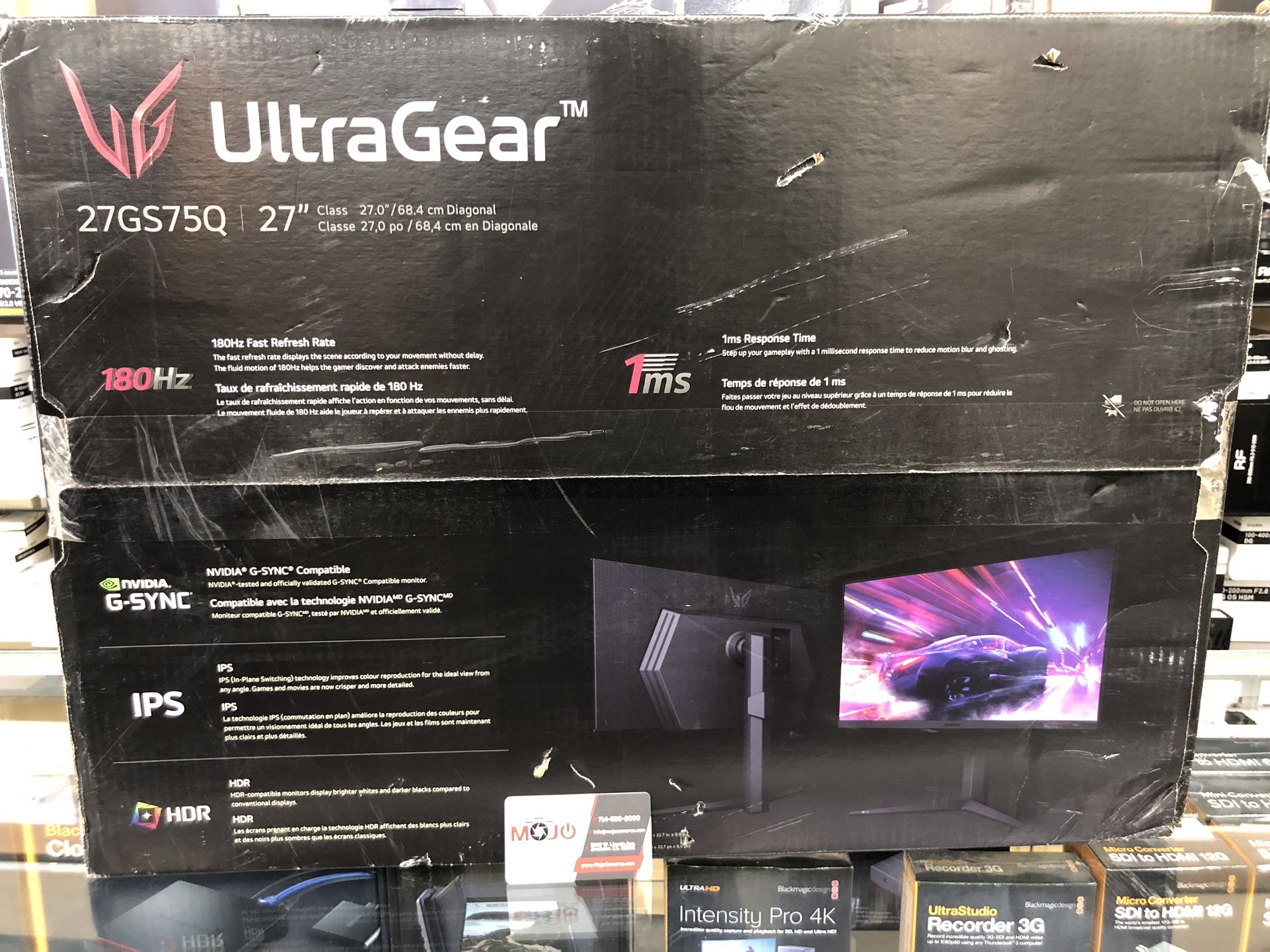 Lg Ultragear 27” Gaming Monitor