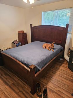 King size bed frame