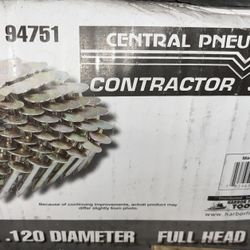 Coiled Roofing Nails. 