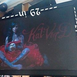 Kat VonD  Wall Painting