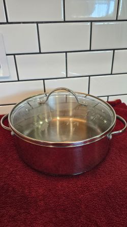 Princess House 4 Quart Stainless Steel Pot  $70.00