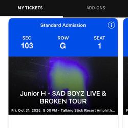 Junior H - Fri Oct 31