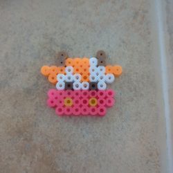 Nein Pink And Orange Cow 