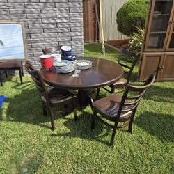 Dining Table And 4 Chairs