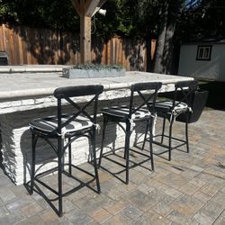 Pier 1 Outdoor Counter Stools (set of 3) – $75 (Paid $150 Each)