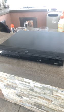 Sharp Aquos Blu day disc player BD-HP21