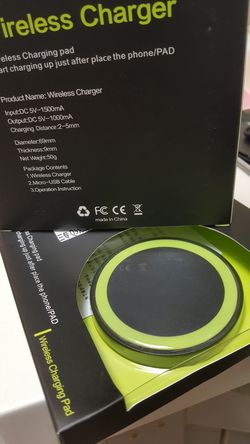 WIRELESS CHARGING PAD FOR ANDROID OR IPHONE