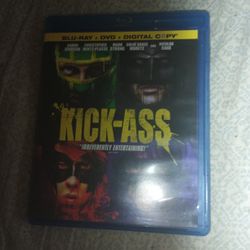 Kick-ass Blu-ray Plus Dvd Plus Digital Copy 