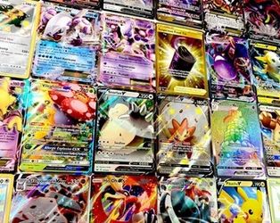 100 Pokemon Card Mystery Lot (8 Hits Guareented)