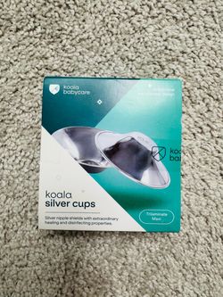 Koala Babycare The Original Silver Nursing Cups