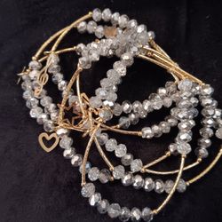 New Semanario Gold Plated And  Swarrosky Crystal 