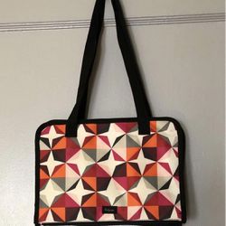 Thirty One Get Creative Caddy Bag Origami Pop Travel Case Handles Compartments.