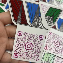 Qr Code Stickers 
