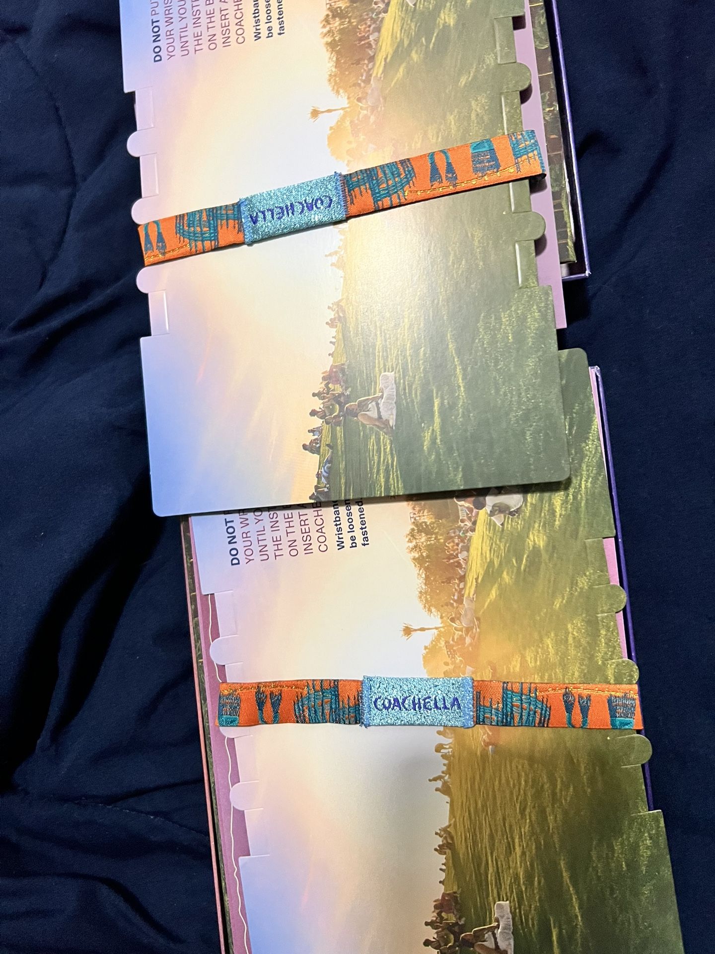 Coachella Weekend 1 SUNDAY ONLY 2 GA Wristbands