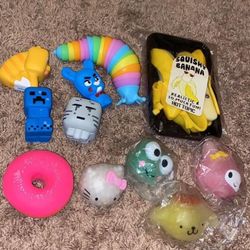 Fidget squish toy lot