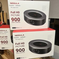 Anker Nebula Cosmos 1080p WiFi Bluetooth Smart Projector Build-in With Android Tv9.0