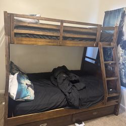 bedroom set and black panther decorations