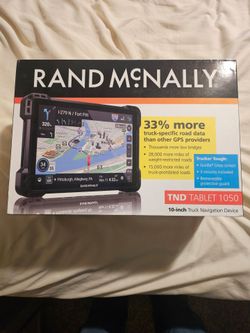 Rand McNally TND Tablet 1050 Truck GPS