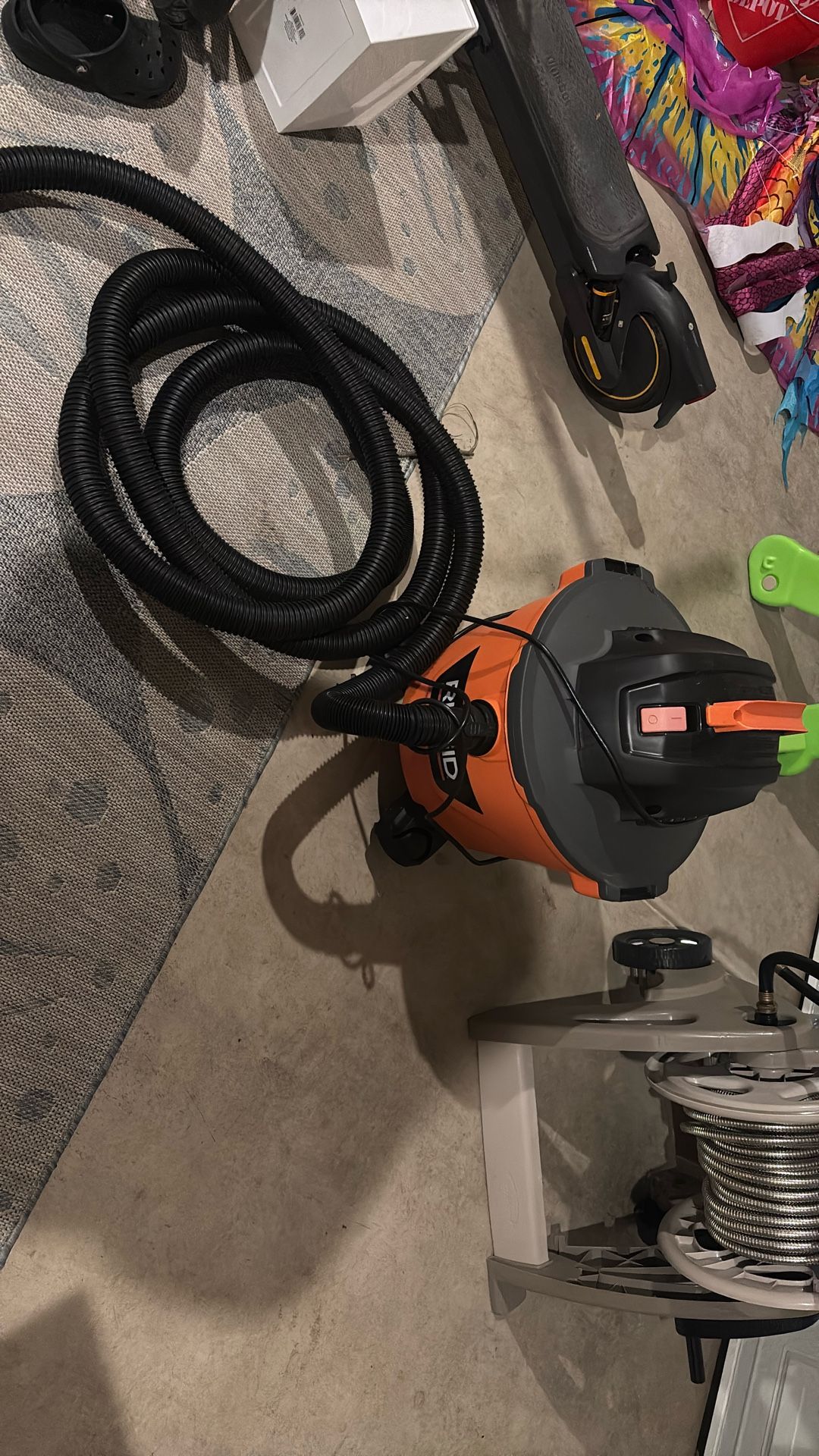 Rigid Shop Vac Almost New