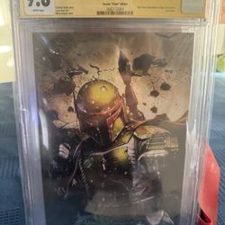 Star Wars - War Of The Bounty Hunters 1 Cgc 9.8 Mico Suayan Virgin