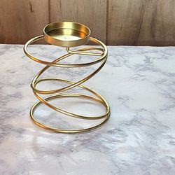 Gold Candle Holder 