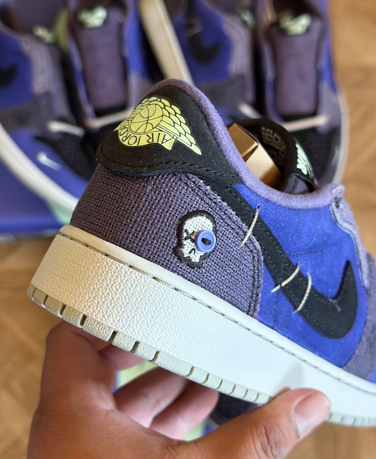 Jordan 1 Low Zion Voodoo Sz 10.5 M