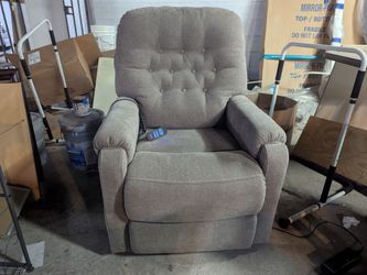 Like New Fabric Recliner, Lift , Massage Heat Chair