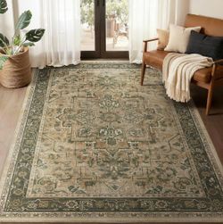 Brand New 5x7 Vintage Area Rug