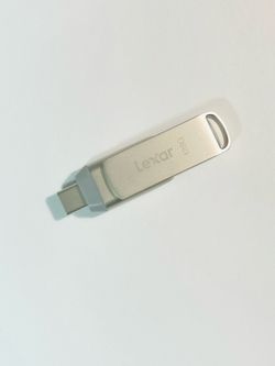 Lexar 128GB dual USB 3.1 Flash Drive (USB‑C / USB‑A)