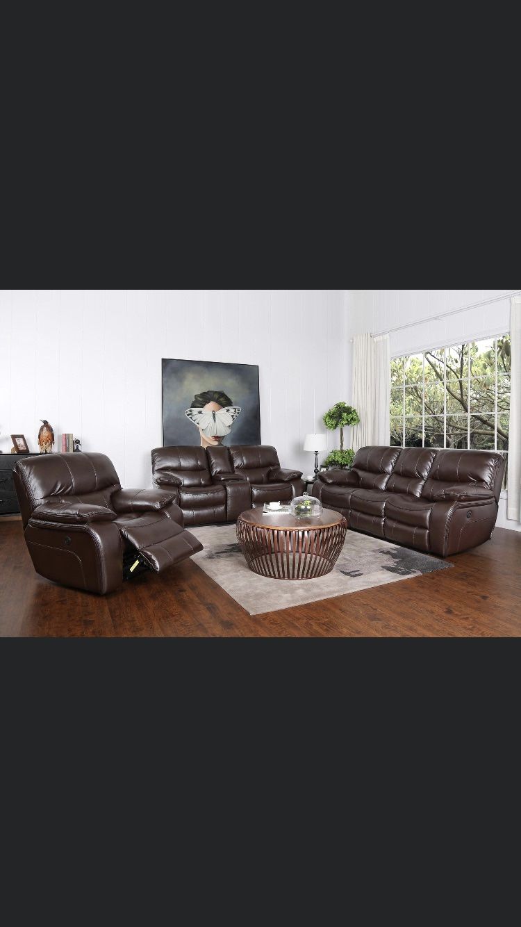MADRID CHOCOLATE LOVESEAT/SOFA SET ONLY $999!