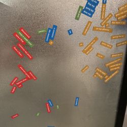 Word Sentence Magnets Family Friendly Compete Set