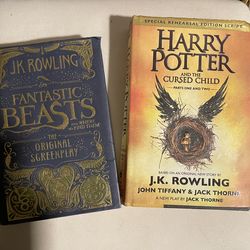 Harry Potter -cursed child and fantastic beasts