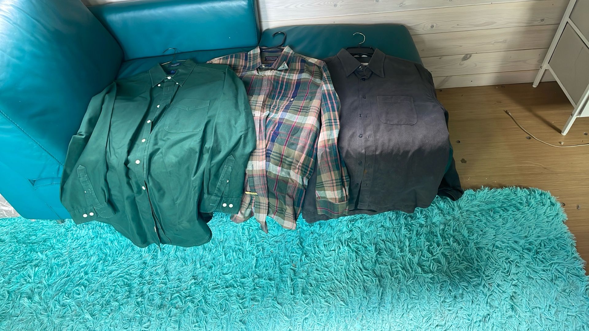 Three Men’s Long Sleeve Shirts Size M