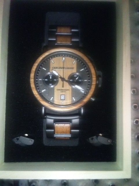 Brand New Original Grain Watch Company Watch And Case 