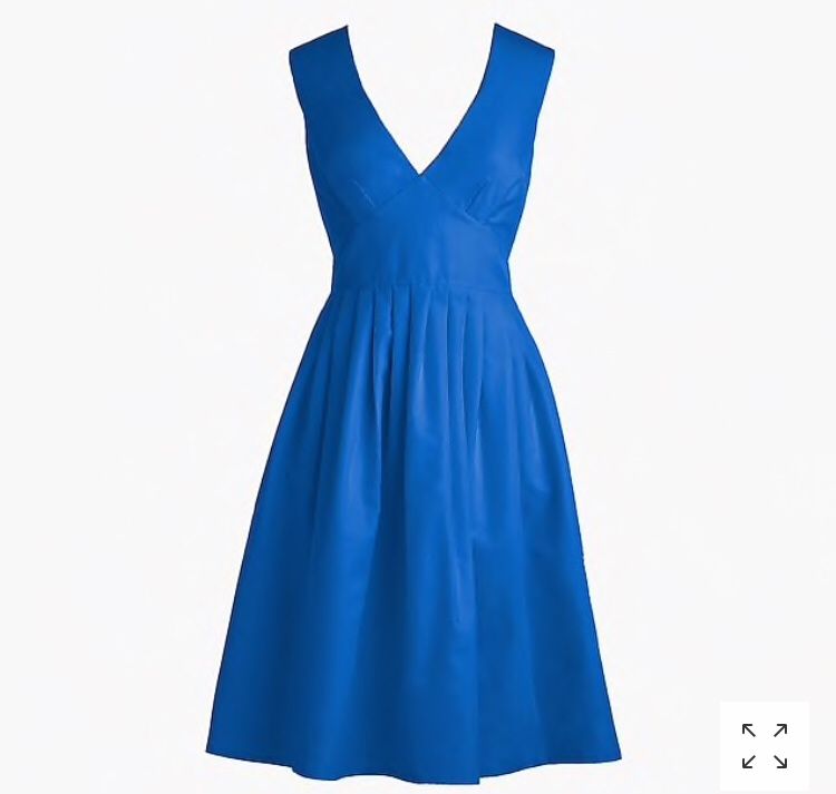 J Crew purple v neck dress size 4