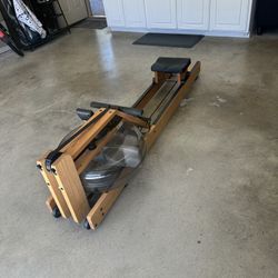 Oak Water Rower With S4 Monitor