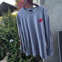 Gray Snap-On long sleeve shirt size XXL