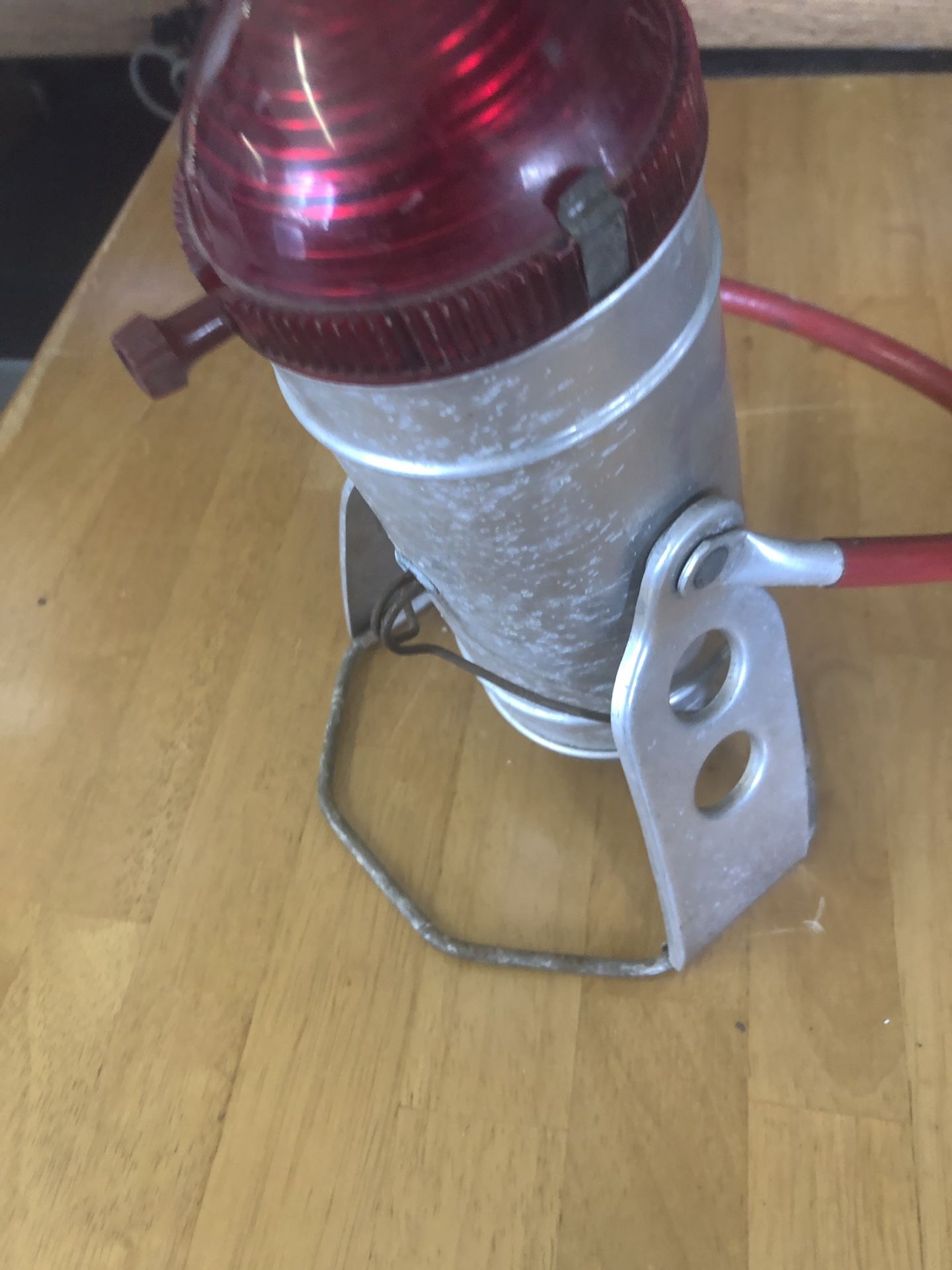Vintage Railroad or barn Lantern by snapit Lantern Aluminum 10 inches tall