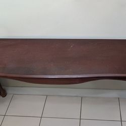 Console / sofa table in classic traditional style.