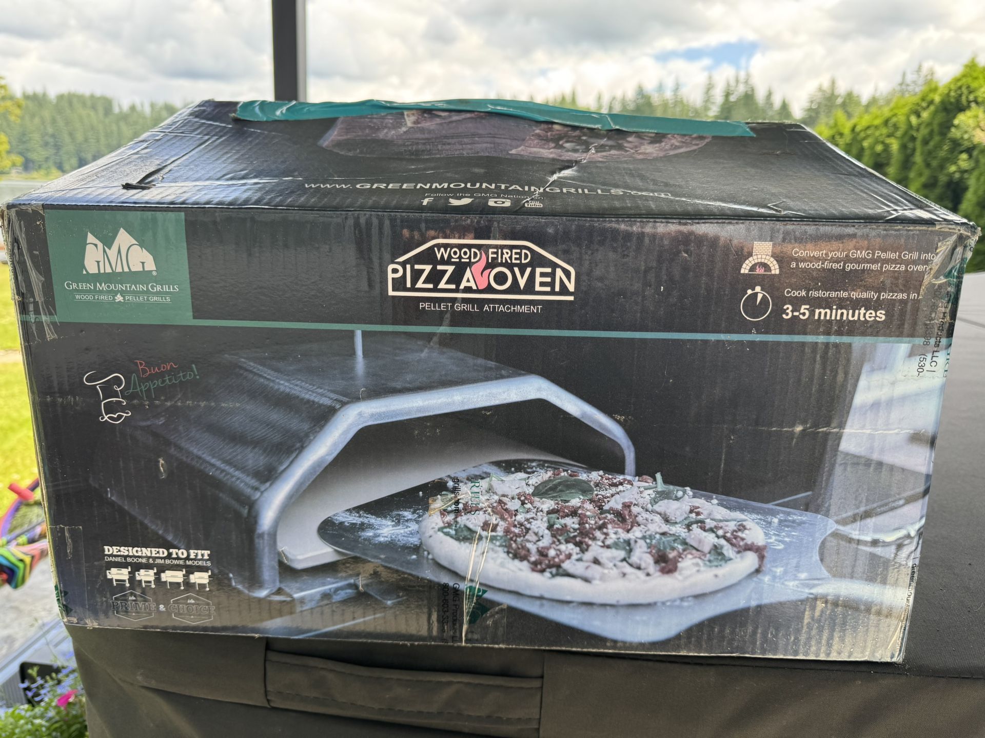 Pizza Oven For Green Mountain Grill Pellet Smokers