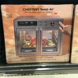 Chefman Toast-Air French Door Air Fryer + Oven