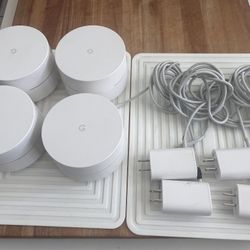 4-Pack Google WiFi Extender Mesh AC-1304 Model 