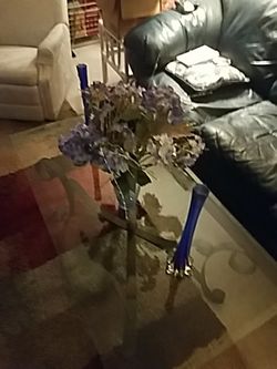 COFFEE TABLE BEVELED GLASS