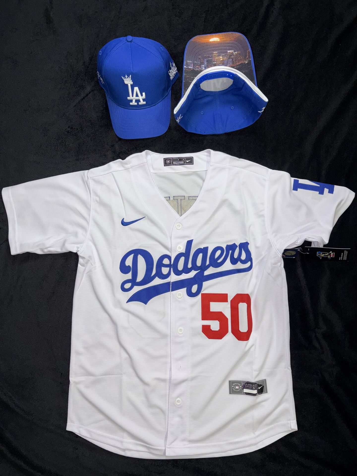 Dodgers Jersey And Hat Bundle